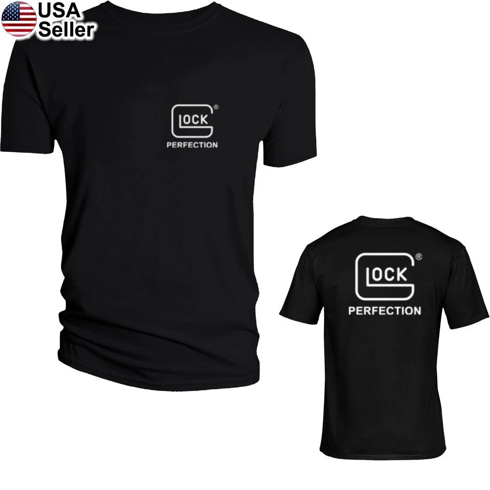Glock T-Shirt Perfection Gun Tactical Pistol Mens JGK03