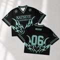 Katseye Megan Wildworld Tour S-6XL Kpop Group Women Coptop V-Neck Jersey TP1305