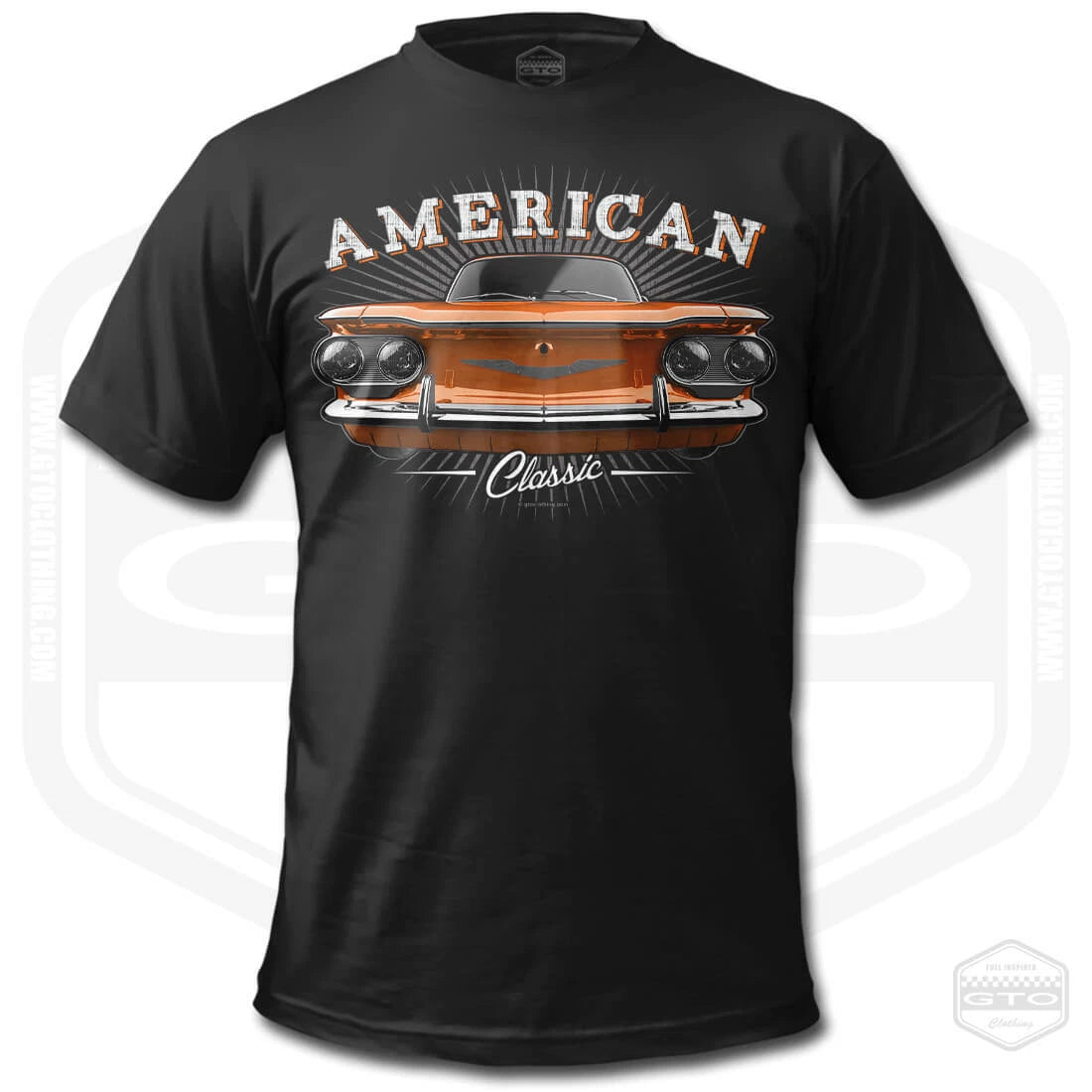 1960 Corvair Classic Vintage Classic Car Men's T-Shirt Gift Car Guy