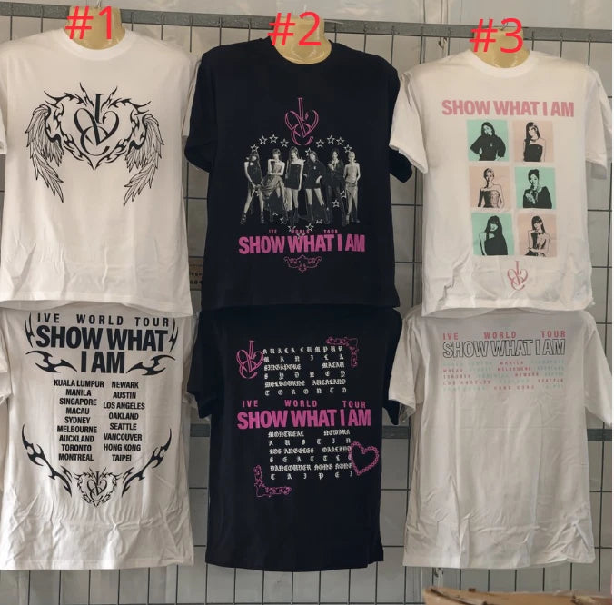 IVE World Tour Show What I Am T Shirt Reprint