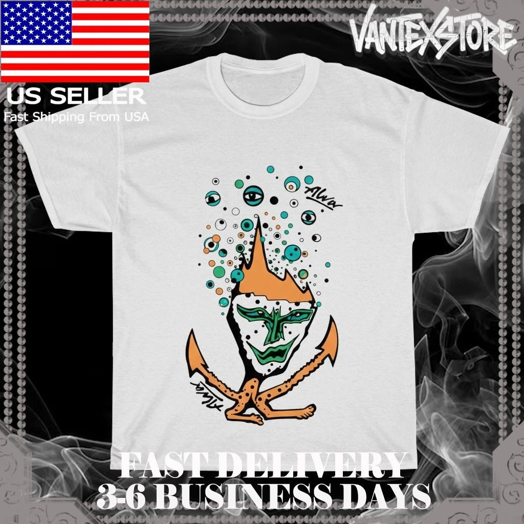 NEW SHIRT ALVA CHRIS COOK 1986 LOGO MEN'S T-SHIRT AMERICAN USA SIZE S-5XL
