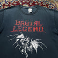 Vintage 2009 Brutal Legend Tour Of Destruction Promo Video Game T-shirt 2000s