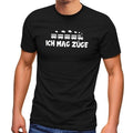 Mens T Shirt I Like Trains Funny Saying Black Humor Quote Meme