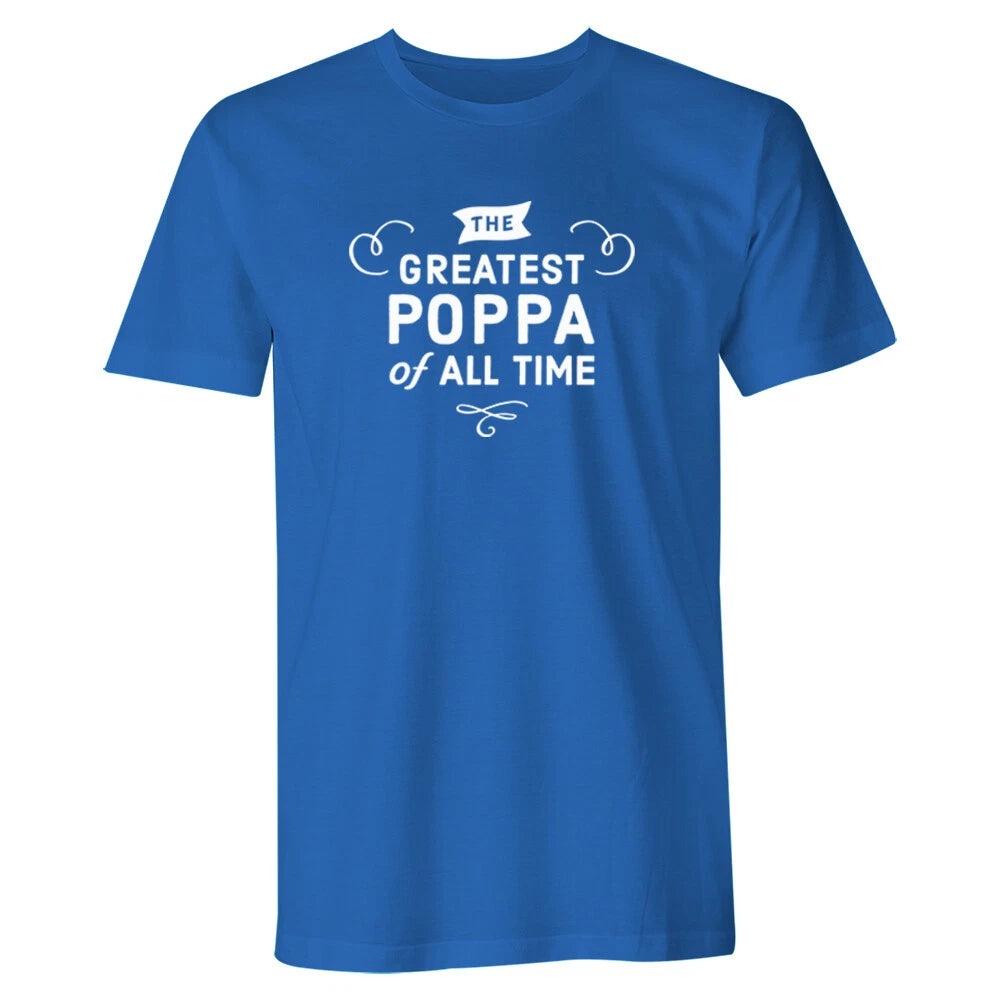 Poppa Gift t shirt Tee Happy Birthday Present Personalised Keepsake Love Best