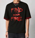 New Men Luxury Fashion Black T-Shirt High Quality