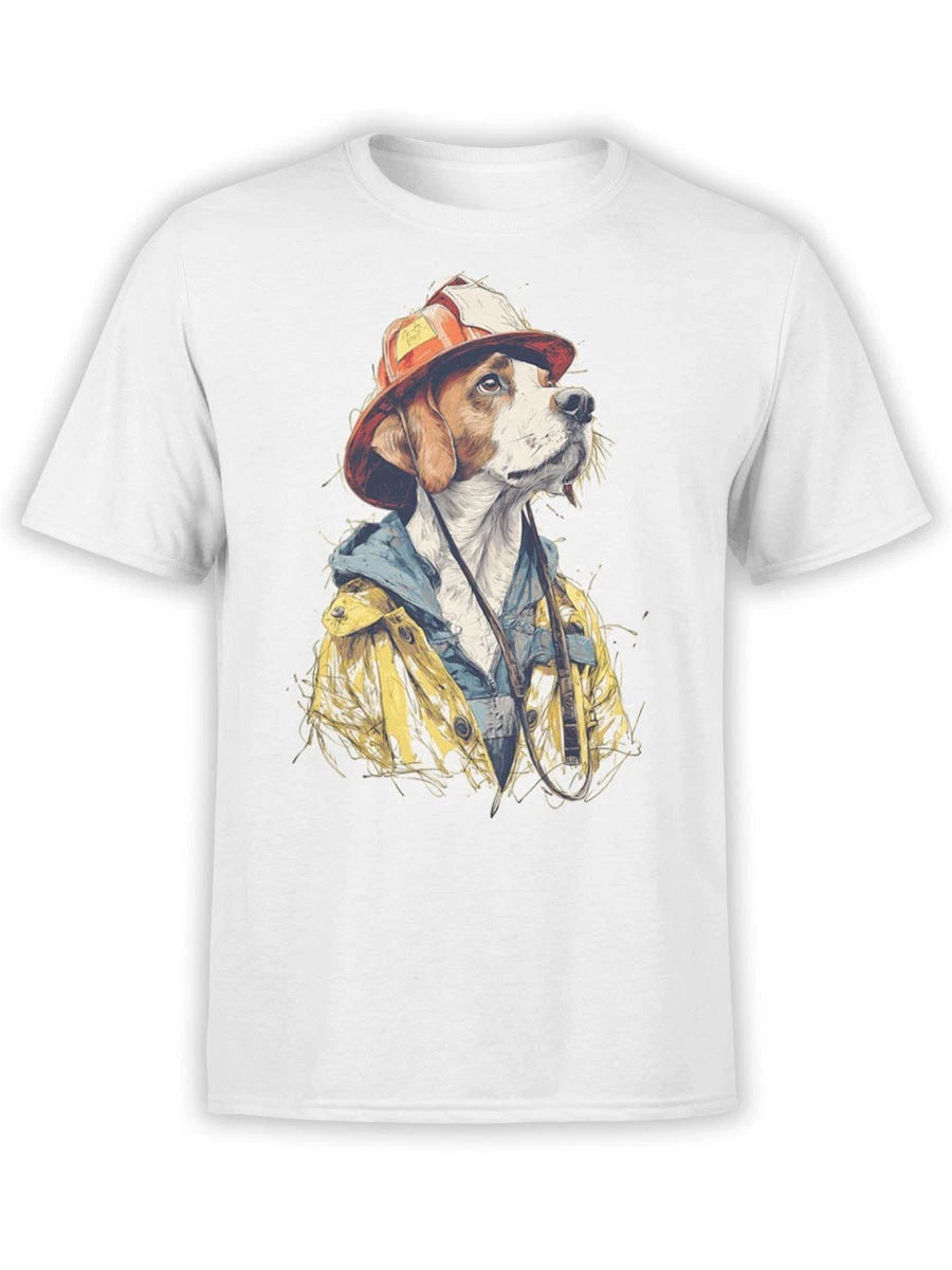 FANTUCCI Firehound T-Shirt | Brave Dog Tee | Unisex