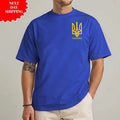 Ukraine T Shirt Printed Trident Flag Army Zelenskyy Emblem Save Ukraine Army Top