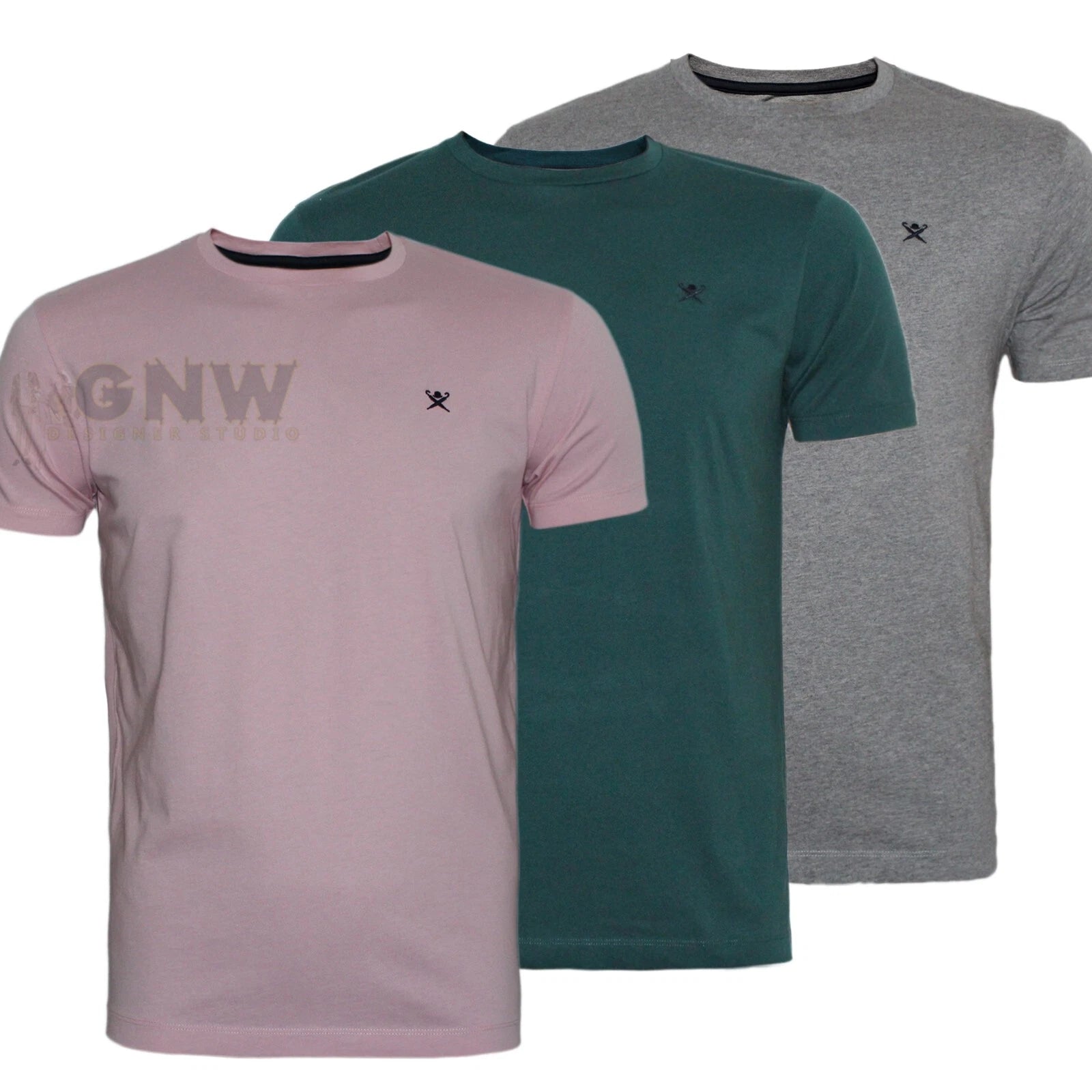 HACKETT LONDON MEN CLASSIC LOGO SS T SHIRT/TEE/ TOP CLASSIC FIT Was £45.00