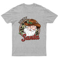 Howdy Santa Cowboy Christmas T-Shirt Unisex Gift Retro Funny Womens Vintage