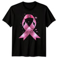 Pink Ribbon Breast Cancer Awareness Mens T-Shirt Support Health