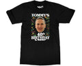 Custom 40th Birthday Funny Photo T-shirt Personalised Name Shirt Group Party Top