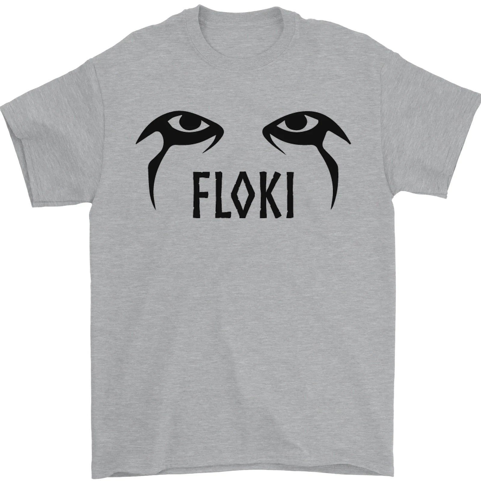 Floki Eyes Vikings Valhalla Odin Mens T-Shirt 100% Cotton