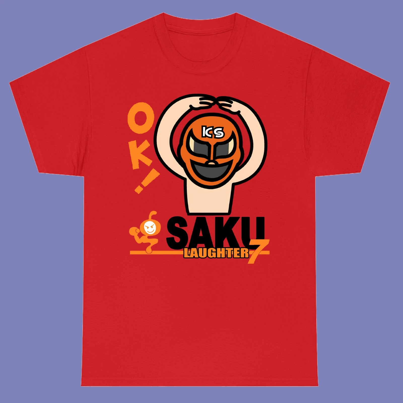Kazushi Sakuraba Laughter OK! MMA Fighter Men's Red Size S-3XL
