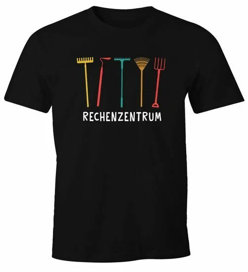 Mens T-Shirt Data Center Parody Computer Computer Computer Funny Gardener Gardening