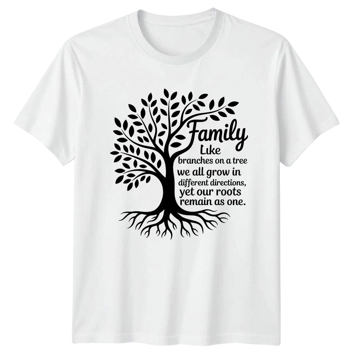 Family Like Branches On A Tree T-Shirt Genealogy Family
