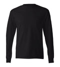 River Road Mens Long Sleeve Plain T-shirt Cuffs 100% Cotton Premium Casual Tee
