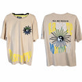 BKYS Shirt Mens Medium Radiate Positivity Chenille Patch Yin Yang Graphic Tee