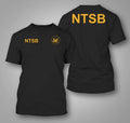 NTSB National Transportation Safety Board -  custom front and back t-shirt tee