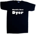 World's Best Dyer V-Neck T-Shirt