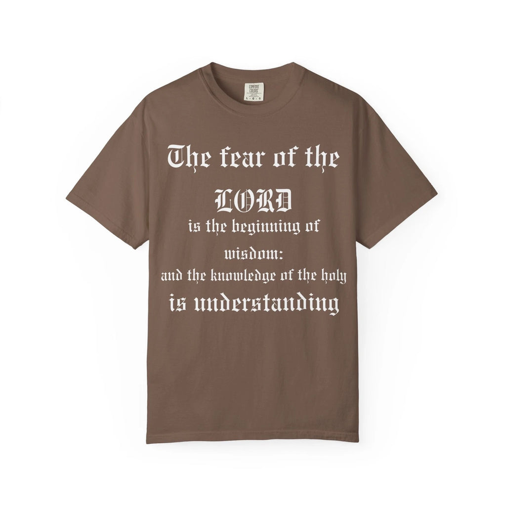Proverbs 9:10 Shirt Proverbs Bible Verse T Shirt Christian Shirts For Men