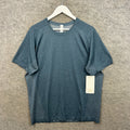 Lululemon Shirt Mens XL Blue Metal Vent Tech Short Sleeve Performance Gym BNWT