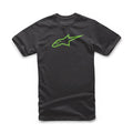 Alpinestars Casual Ageless Classic Short Sleeve Tee T-Shirt Black / Green