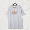 HUF Fun Graphic Tee Athletic Grey Oversized Skate Streetwear XL