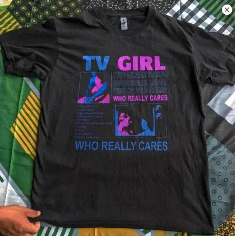 Tv Girl tshirt, French Exit Album Tee, Cute indie band tee, Gifts for her, Lover