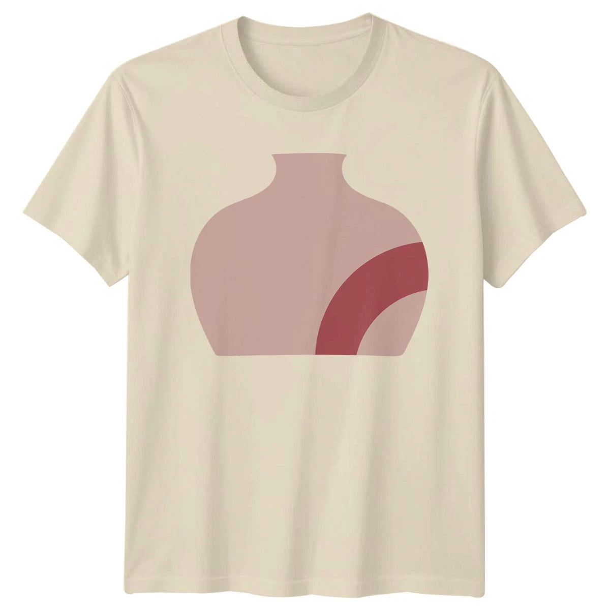 Modern Abstract Organic Art Design T-Shirt Abstract Art Birthday Gift For Him