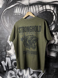 The Stronghold NWT Regular Fit Khaki Raw Cotton Crew Neck T-Shirt Men’s Size M