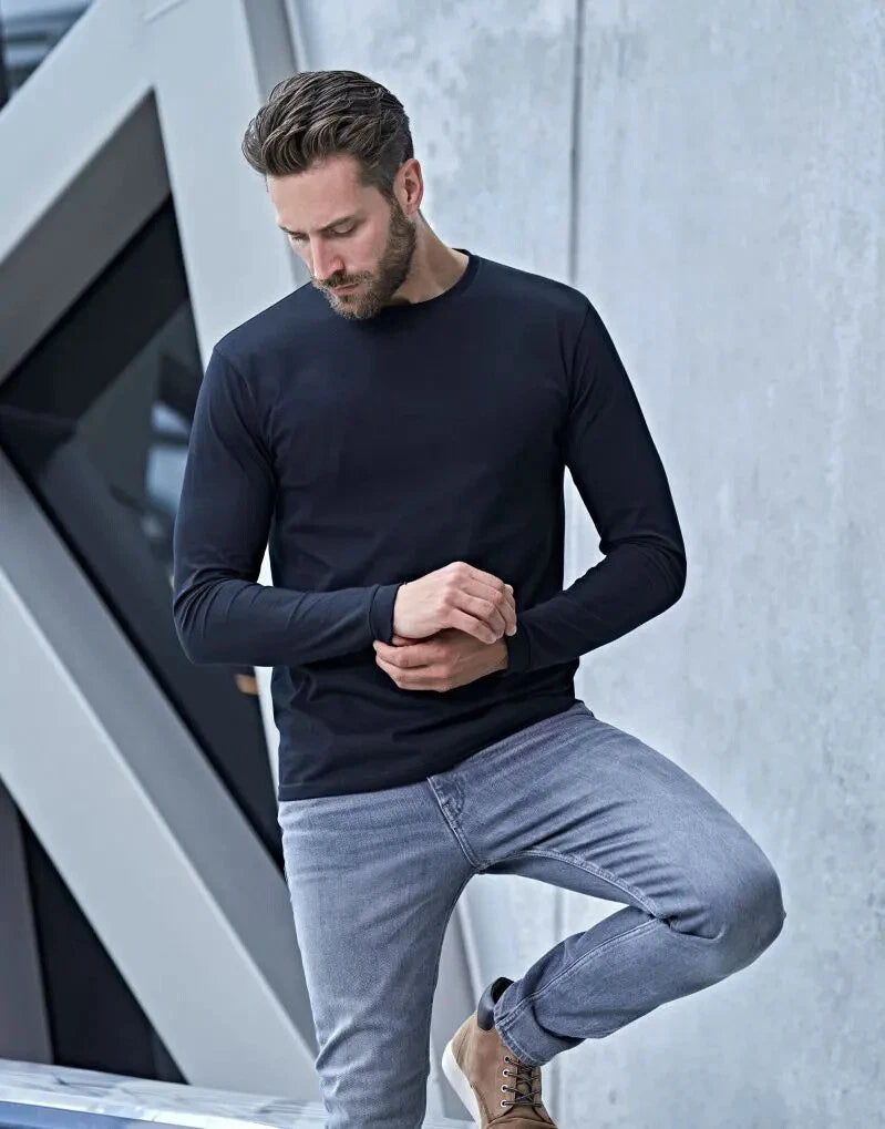 Tee Jays Mens Long Sleeve Fashion Sof-Tee T-Shirt