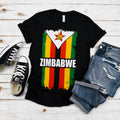 Patriotic Zimbabwean Pride T-Shirts Zimbabwe Flag Unisex Multi Designs