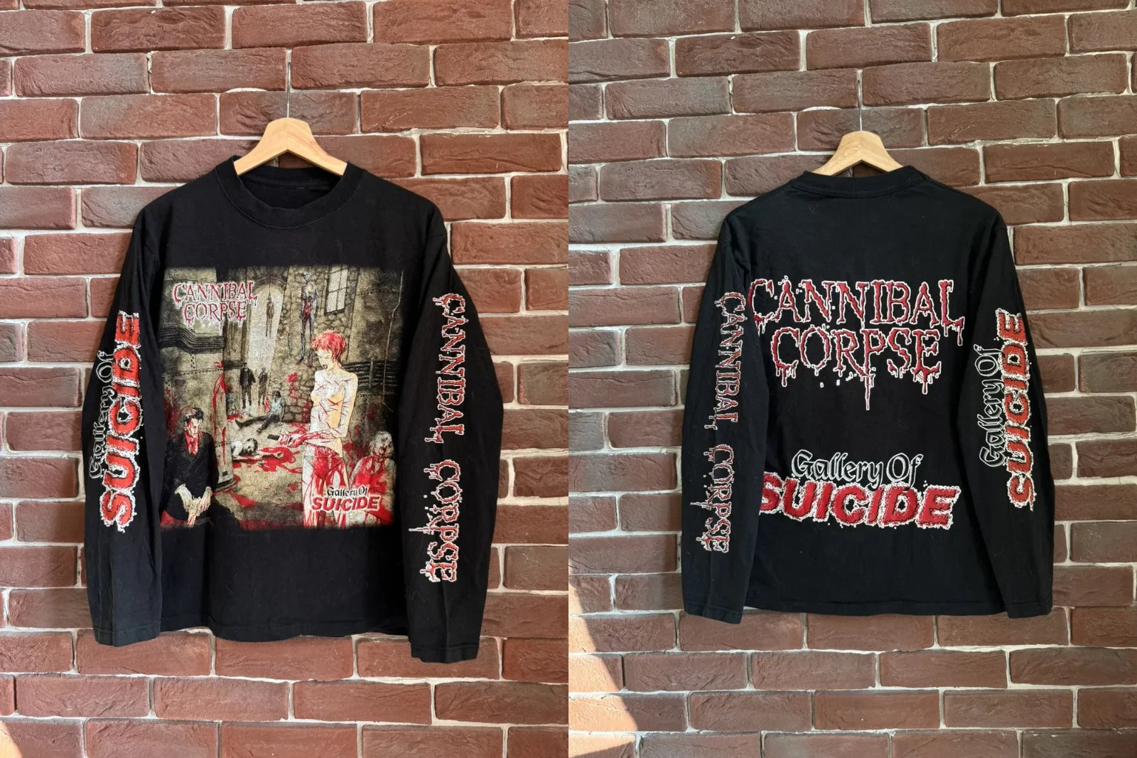 90s Cannibal Corpse Gallery Death Metal Band Tee