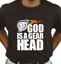 God is A Gear Head Unisex T Shirt - Summer Apparel Trendy Student Fashion Fun