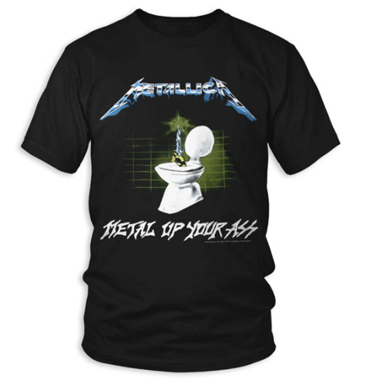 Metallica Metal Up Your Ass Black Official Unisex T-Shirt