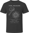Tape Measure Patent Blueprint Vintage Carpenter Gift T Shirt