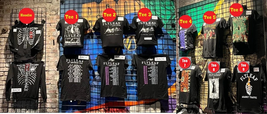 Flyleaf 20th Anniversary Tour 2026 Merch Tee, T-shirt Reprint