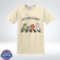 Antifa Animal Friends Cute Cartoon Protest Street Style T-Shirt