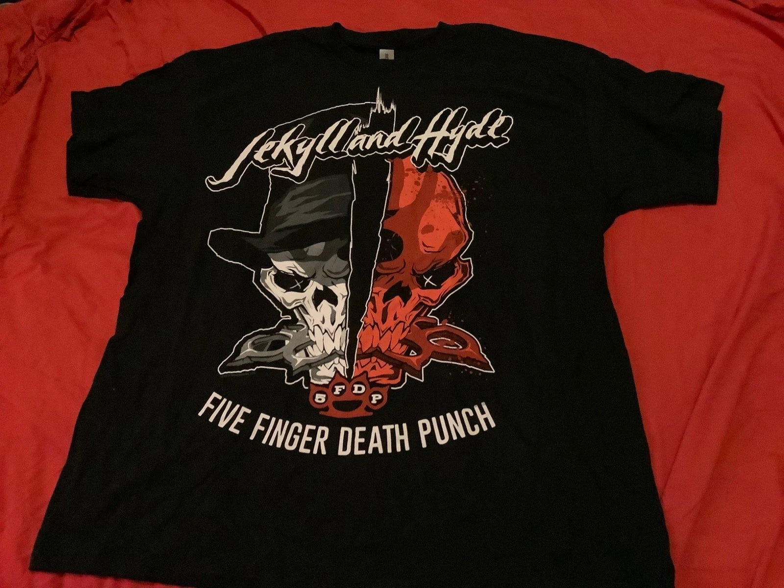 ** Five Finger Death Punch Jekyll And & Hyde T-Shirt Official **