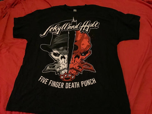 ** Five Finger Death Punch Jekyll And & Hyde T-Shirt Official **
