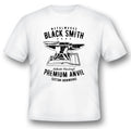 Blacksmith premium anvil  Tee shirt black or white