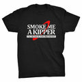 SMOKE ME A KIPPER Funny Red Dwarf Inspired T-Shirt Lister Rimmer Cat Kryten