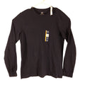 George tshirt mens M Medium 38-40 navy blue long sleeve crew neck tee