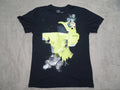 Pop Deck T Shirt Head Trip Artsy Thought Evoking Large Black Popdeck