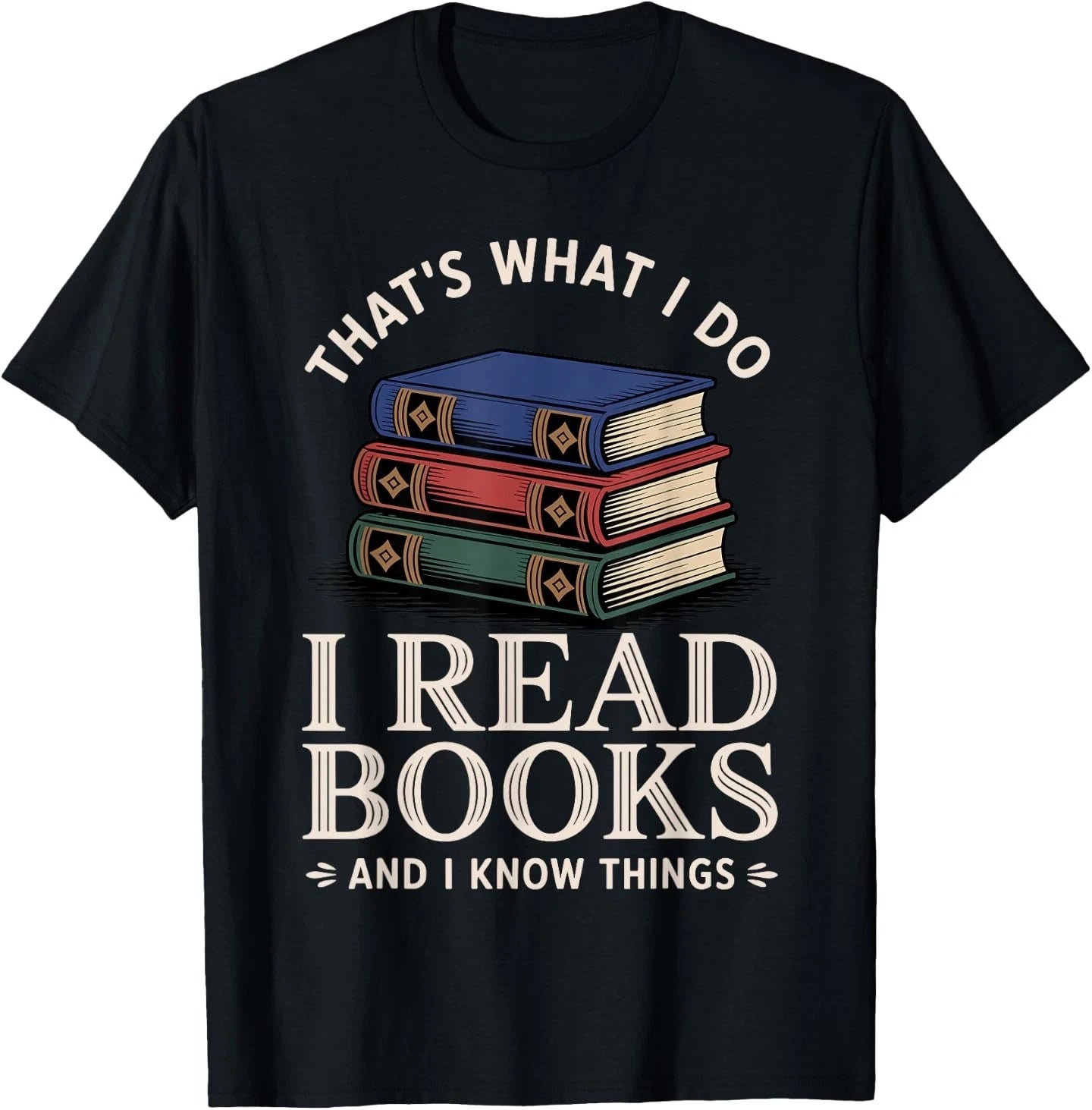 Funny Bookworm Art for Men Women Book Reading Book Reader T-Shirt