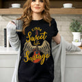 Kinda Sweet Kinda Savage T-Shirt Guitar Wing Graphic Tee Country Rock Shirt