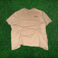 Tan and Brown Oversized T Shirt XL Men's Short Sleeve
