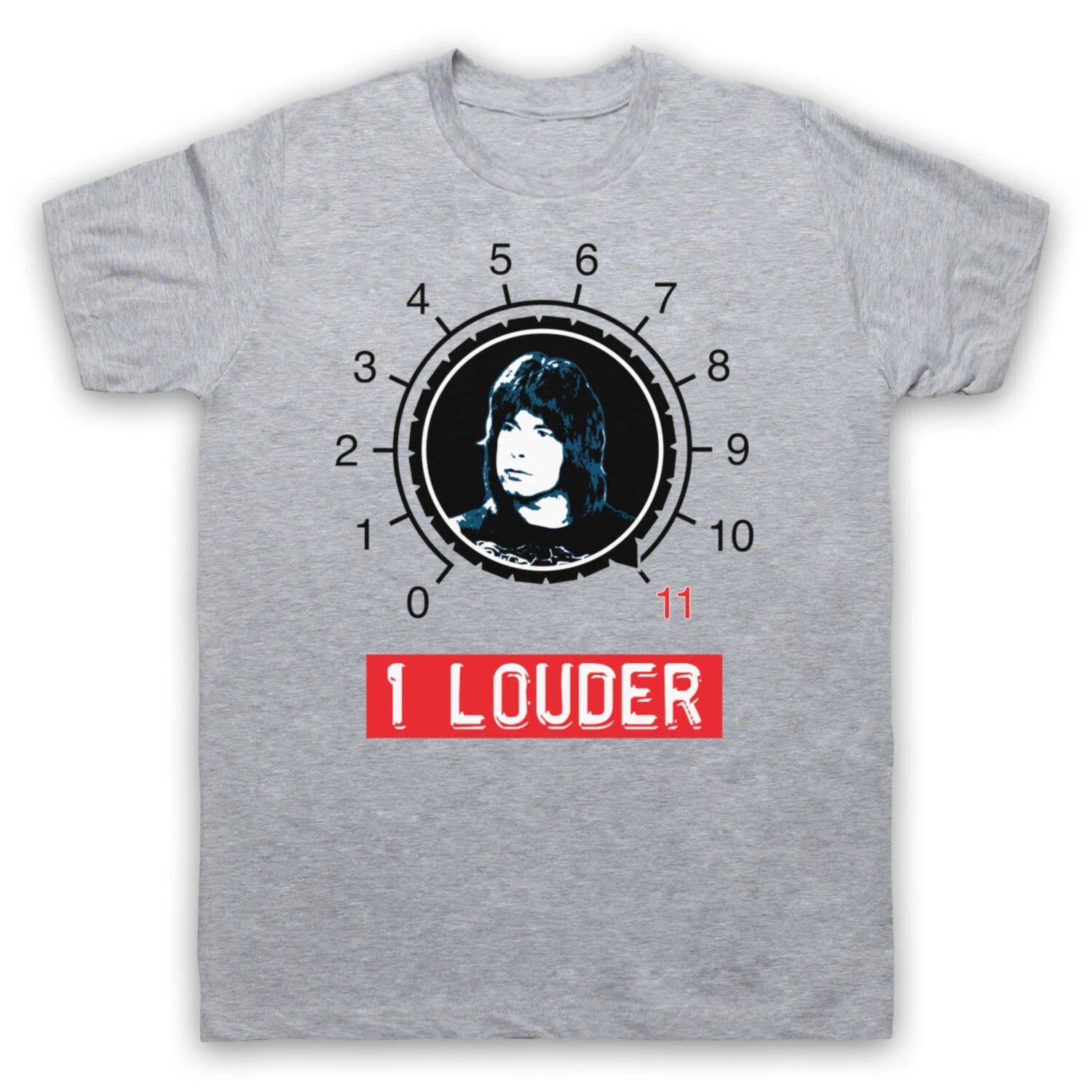 1 LOUDER UNOFFICIAL THIS IS SPINAL TAP GOES TO 11 FILM MENS & WOMENS T-SHIRT