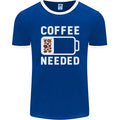 Coffee Needed Funny Addict Mens Ringer T-Shirt FotL