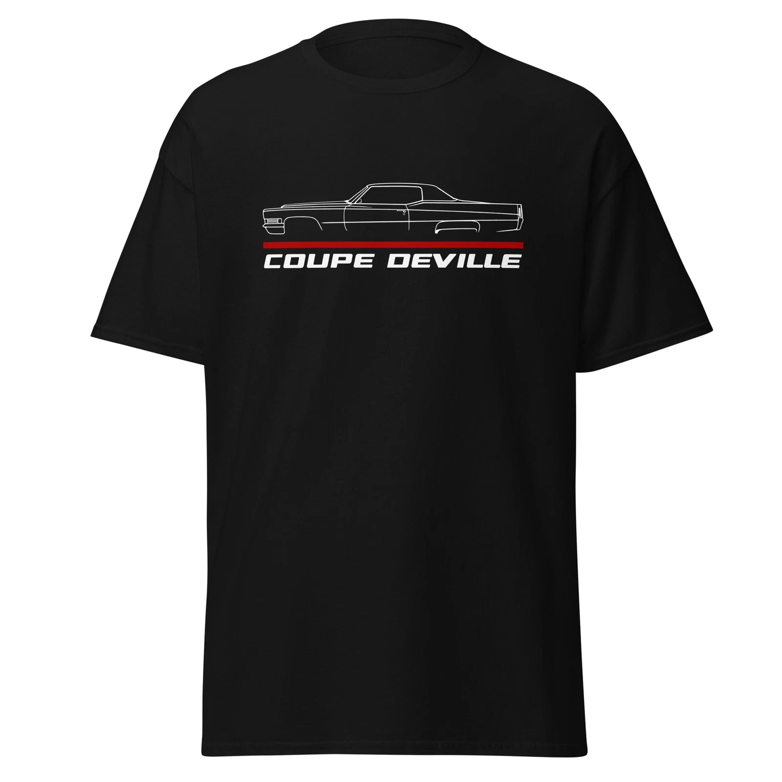 Premium T-Shirt For Cadillac Coupe Deville 1970 Car Fans Birthday Gift